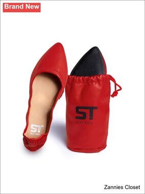 ✨ Silky Toes Foldable Flats Women's Casual Business Travel Shoes